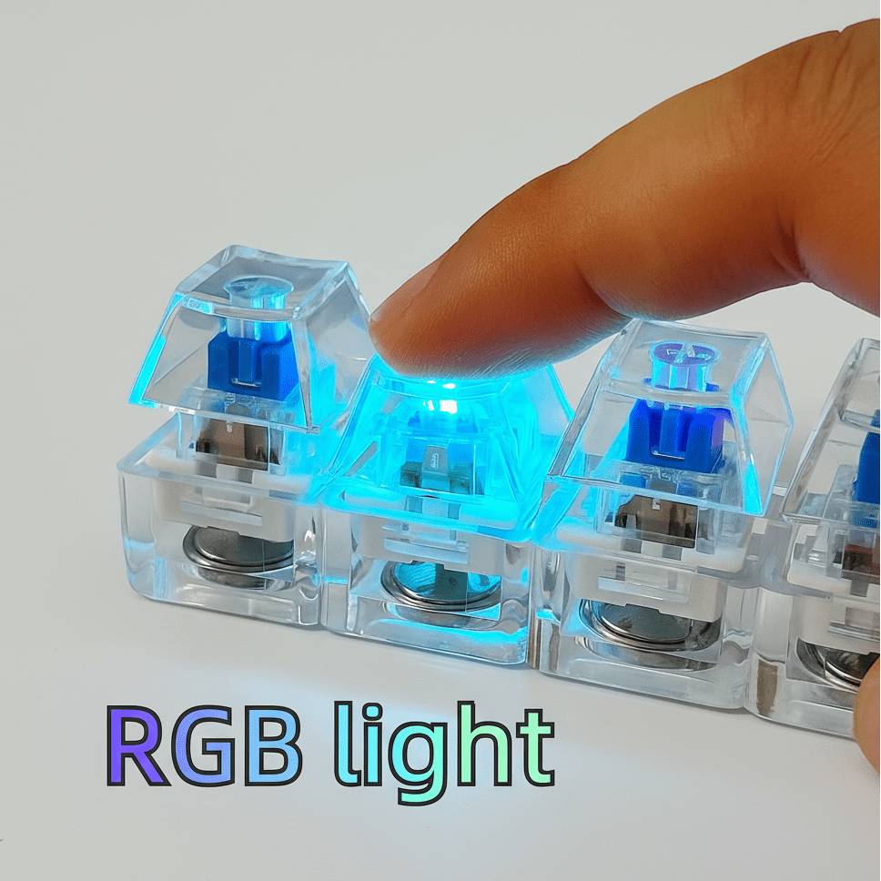 RGB Keyboard Keychain - TheGiftLabs