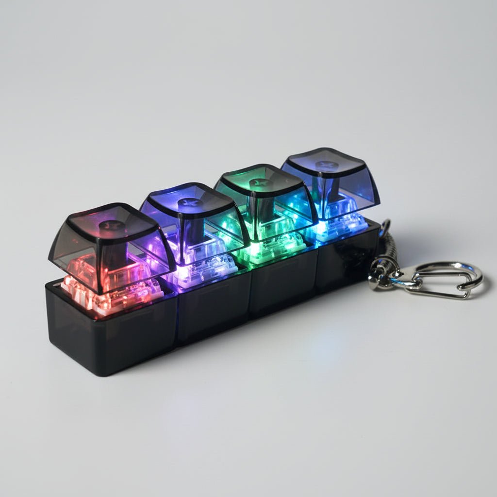 RGB Keyboard Keychain - TheGiftLabs