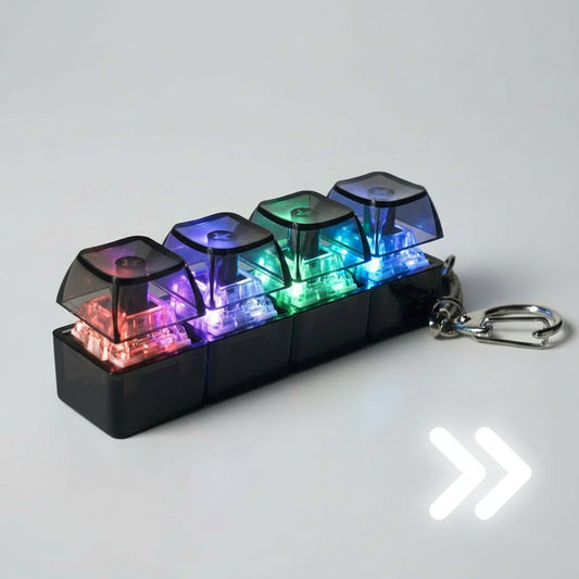 RGB Keyboard Keychain - TheGiftLabs
